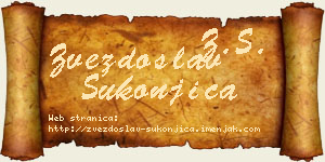 Zvezdoslav Sukonjica vizit kartica